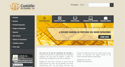 Desktop Screenshot of custodio.com.br